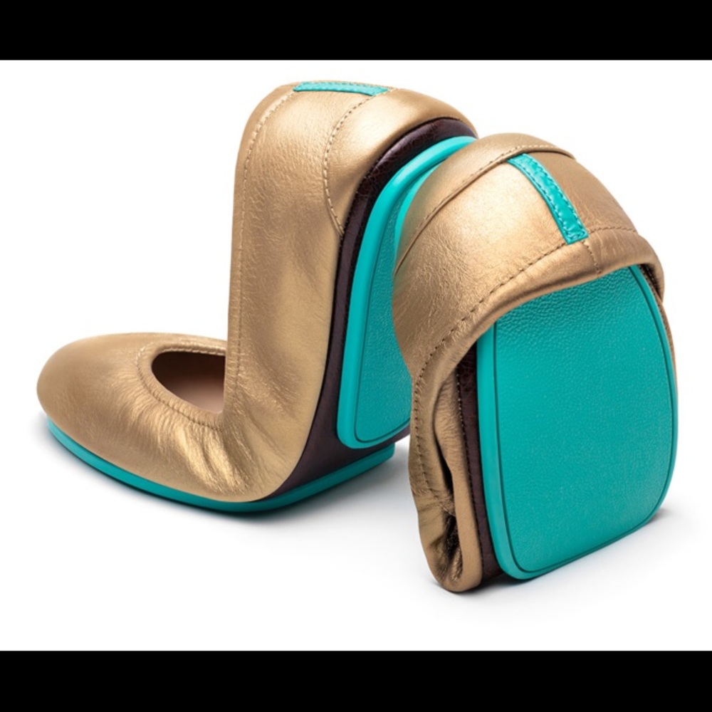 Tieks size 9: Metallic Gold